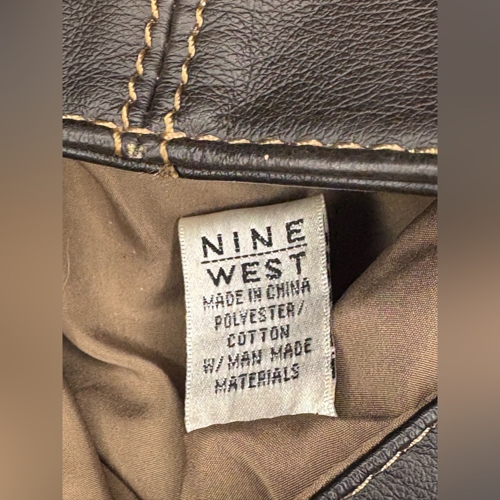 Nine West Brown and Beige Shoulder Bag - Picture 14 of 15